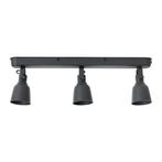 IKEA HEKTAR plafondrail met 3 spots; in donkergrijs, Huis en Inrichting, Lampen | Spots, Metaal of Aluminium, Nieuw, Ophalen of Verzenden
