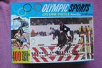 OLYMPIC SPORTS JIG SAW PUZZLE  400stukjes voor 1.50euro., Ophalen of Verzenden, Minder dan 500 stukjes, Gebruikt, Legpuzzel
