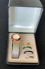 Horloge met verwisselbare ringen, Overige merken, Polshorloge, Ophalen of Verzenden, Zo goed als nieuw