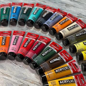 AMSTERDAM Acrylverf Standaard 120ml in ruim 70 kleuren beschikbaar voor biedingen