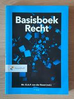 BASISBOEK RECHT - Mr. O.A.P. van der Roest, druk 17 Noordhof, Ophalen of Verzenden, Zo goed als nieuw, HBO, Mr. O.A.P. van der Roest