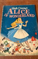 Alice in wonderland walt disney boekje, Verzamelen, Ophalen of Verzenden, Gebruikt, Overige typen