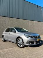 Luxe Peugeot 308 1.2 Puretech | AUTOMAAT | NAVI | CAMERA, Auto's, Peugeot, USB, Zwart, 1199 cc, Leder en Stof