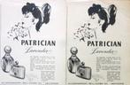 14 vintage advertenties reclames luchtjes 49-58 parfums, Verzamelen, Verzenden, Gebruikt, Overige typen