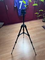 Camera statief met tas erbij sony, Audio, Tv en Foto, Fotografie | Statieven en Balhoofden, Ophalen, Zo goed als nieuw, Minder dan 150 cm