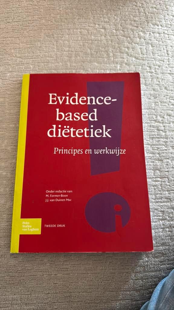 Evidence-based diëtetiek, Boeken, Wetenschap, Zo goed als nieuw, Sociale wetenschap, Ophalen of Verzenden