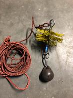 Schoorsteenveegset diameter 13-15 cm kanaal, Doe-het-zelf en Verbouw, Ophalen of Verzenden, Zo goed als nieuw