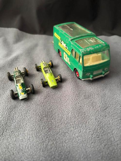 Matchbox Racing-Car Transporter No. M6, Hobby en Vrije tijd, Modelauto's | 1:43, Gebruikt, Auto, Matchbox, Ophalen of Verzenden