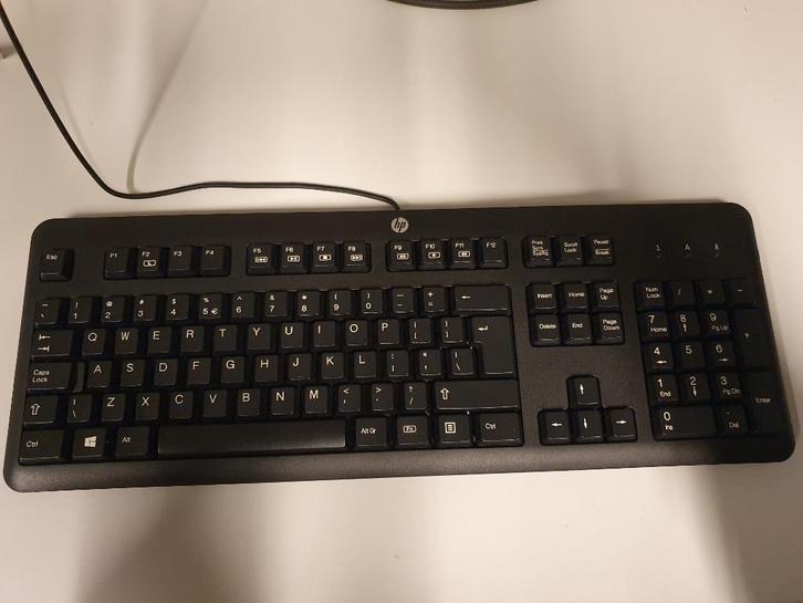HP Degelijk USB Toetsenbord, Computers en Software, Toetsenborden, Zo goed als nieuw, Qwerty, Bedraad, Ophalen of Verzenden