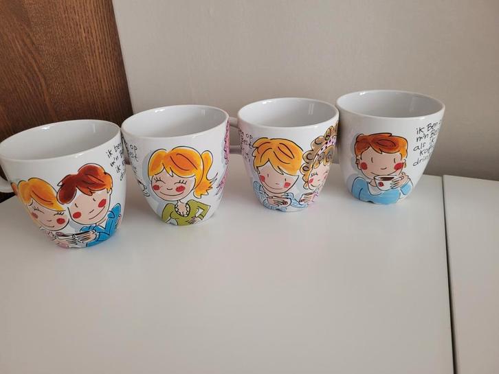 Douwe Egberts Blond Amsterdam Koffiekopjes, Huis en Inrichting, Keuken | Servies, Kop(pen) en/of Schotel(s), Blond Amsterdam, Aardewerk