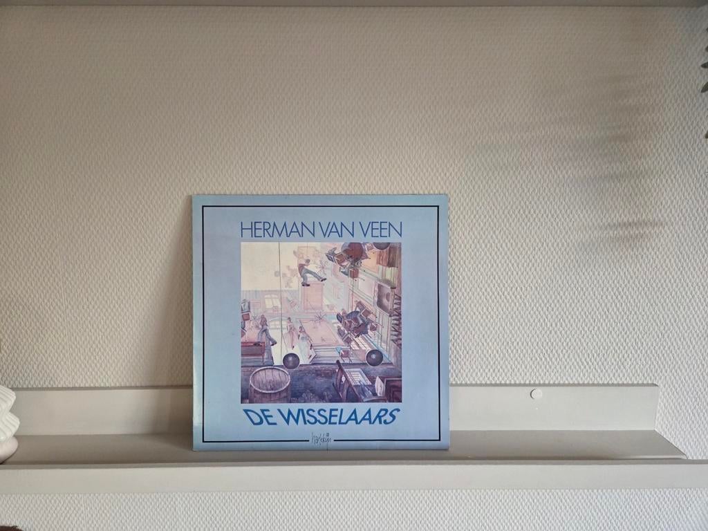 Herman van Veen - De Wisselaars LP, Ophalen of Verzenden, Gebruikt