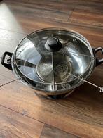 Remo Hot Pot/Fondue 4,5L elecktrisch 4 mandjes, Ophalen, Zo goed als nieuw, Elektrisch