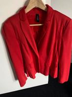 Mooie rode Colbert - Maat 36, Ophalen of Verzenden, Zo goed als nieuw, Jasje, Maat 36 (S)