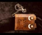 portomonee met kerting, skull, bruin, biker, rocker, man, Overige merken, Bruin, Nieuw, Ophalen of Verzenden