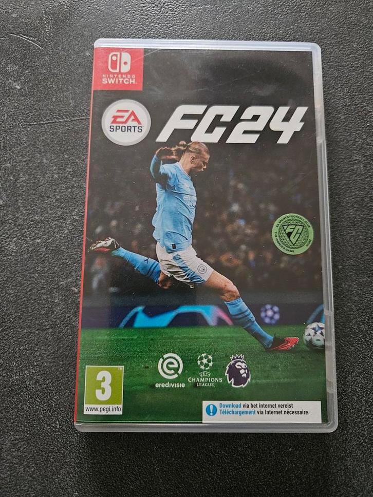 FC 24 Nintendo Switch, Spelcomputers en Games, Games | Nintendo Switch, Zo goed als nieuw, Sport, 1 speler, Vanaf 3 jaar, Eén computer