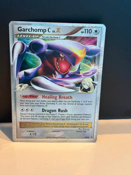 Garchomp c lv x, Hobby en Vrije tijd, Verzamelkaartspellen | Pokémon, Zo goed als nieuw, Meerdere kaarten, Foil, Ophalen of Verzenden