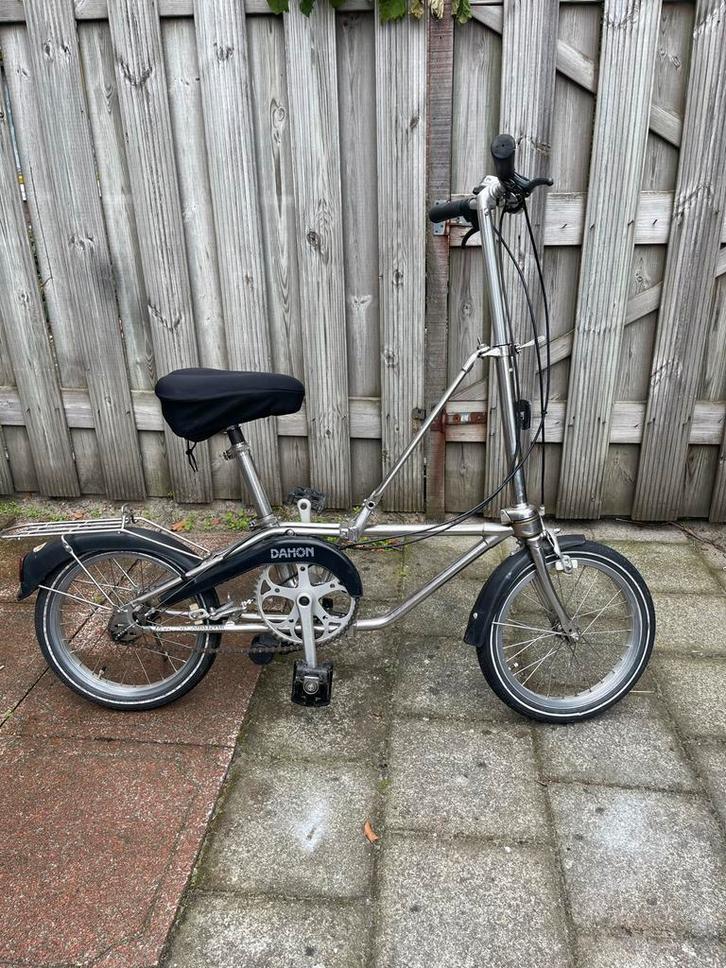 Dahon Vouwfiets Roestvrijstalen - Compact en Handig! 16 inch, Fietsen en Brommers, Fietsen | Vouwfietsen, Gebruikt, Heren, Dahon