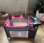 Poppenbedje inclusief commode en kinderstoel, Ophalen, Zo goed als nieuw, Babypop