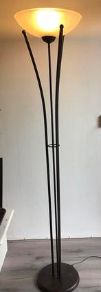 Chericoni  vloerlamp koloniale stijl uplighter, Gebruikt, Koloniaal, Ophalen of Verzenden, Glas