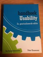 Handboek usability, Boeken, Ophalen of Verzenden, Beta, Zo goed als nieuw, HBO