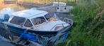 Visboot kajuitboot met werk en werkende 9.9 Yamaha motor 4t, Watersport en Boten, Motorboten en Motorjachten, Ophalen, Zo goed als nieuw