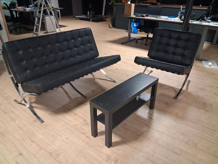 Mooie design bankjes, Huis en Inrichting, Banken | Sofa's en Chaises Longues, Zo goed als nieuw, Tweepersoons, 150 tot 200 cm