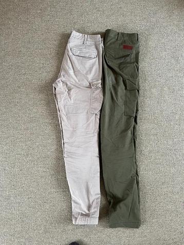Jack Jones Herenbroek W32 L34  CARGO Loose Fit Zandkleur  beschikbaar voor biedingen