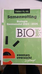 Examenoverzicht, Samenvatting biologie VMBO, Ophalen of Verzenden, Zo goed als nieuw, VMBO, Biologie