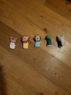 Set van 5 schattige vingerpopjes – dierenthema, Kinderen en Baby's, Speelgoed | Knuffels en Pluche, Ophalen of Verzenden, Zo goed als nieuw