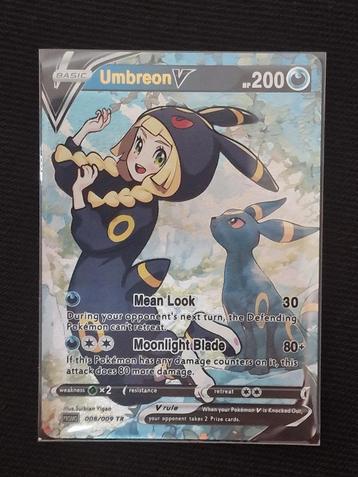 Umbreon V poncho  beschikbaar voor biedingen