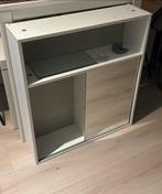 Badkamerkastje met spiegeldeur, Huis en Inrichting, Kasten | Kledingkasten, Met plank(en), Gebruikt, Ophalen of Verzenden, Minder dan 25 cm