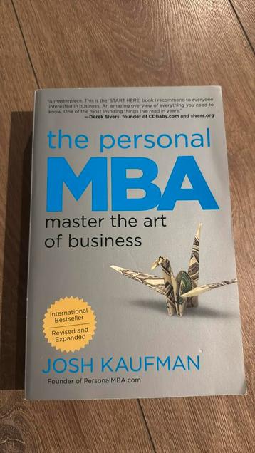 The personal MBA beschikbaar voor biedingen