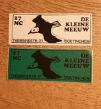 Stickers amateur zender piraat De Kleine Meeuw, DOETINCHEM, Verzamelen, Stickers, Ophalen of Verzenden, Zo goed als nieuw