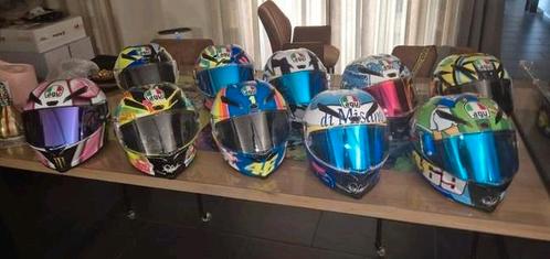 Agv pista replica Valentino Rossi helm Dot en Ece gekeurd!, Motoren, Kleding | Motorhelmen, Dames, Heren, Kinderen, Integraalhelm