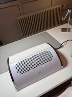 Nagelsalon afzuiger, Witgoed en Apparatuur, Tafel- of Grondventilator, Minder dan 60 m³, 3 snelheden of meer, Ophalen of Verzenden
