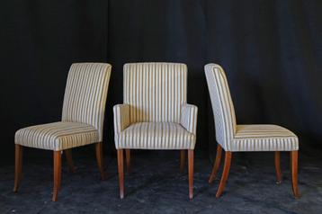 Mooie chique Bendic eetkamerstoelen van Jeantique beschikbaar voor biedingen