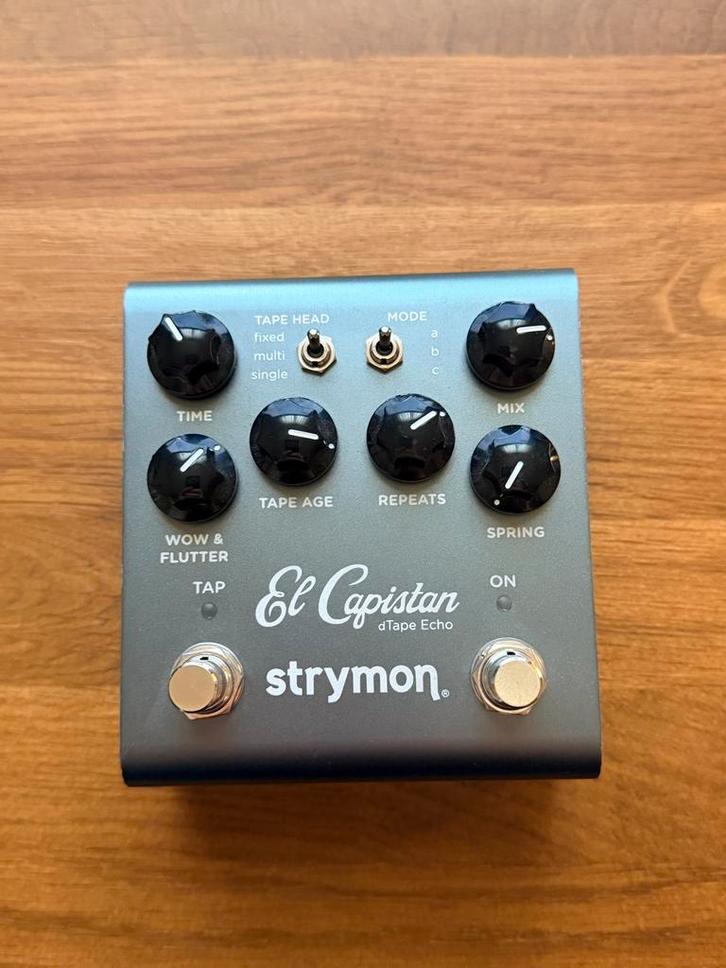 Strymon El Capistan V2 Tape Delay - Topstaat!, Muziek en Instrumenten, Effecten, Zo goed als nieuw, Delay of Echo, Ophalen of Verzenden