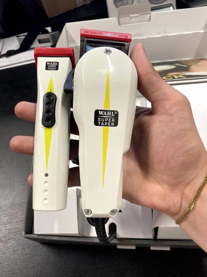 Wahl Super Taper Tondeuse + Super Trimmer - Niet gebruikt, Sieraden, Tassen en Uiterlijk, Uiterlijk | Haarverzorging, Zo goed als nieuw