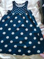 Jurkje blauw met witte noppen maat 122 nieuw, Ophalen of Verzenden, Nieuw, Meisje, Jurk of Rok