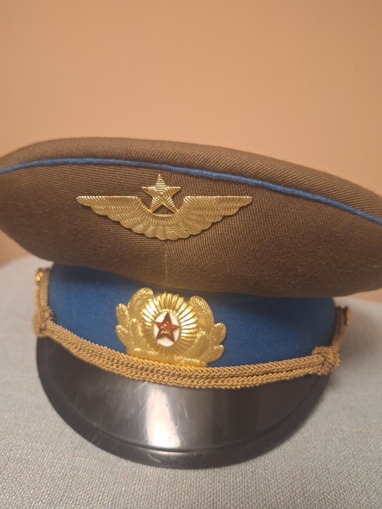 Luchtmacht officier pet koude oorlog, Ophalen of Verzenden, Luchtmacht, Nederland, Helm of Baret