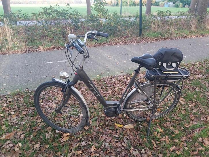 Stella elektrische fiets middenmotor 360 naaf 400 watt accu, Fietsen en Brommers, Elektrische fietsen, Gebruikt, Overige merken