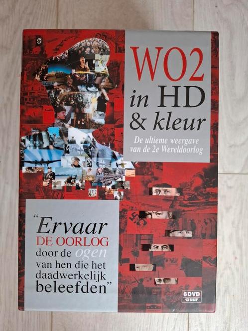 WOII in HD en kleur, Cd's en Dvd's, Dvd's | Documentaire en Educatief, Zo goed als nieuw, Oorlog of Misdaad, Boxset, Vanaf 12 jaar