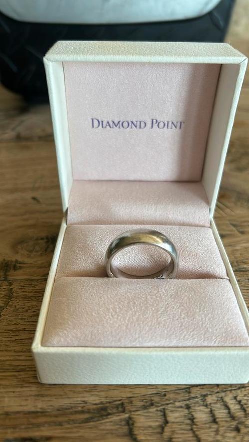 Trouwring 14 karaats Meister, Sieraden, Tassen en Uiterlijk, Ringen, Zo goed als nieuw, Heer, 20 of groter, Wit, Goud, Ophalen