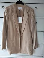 Yaya blazer nieuw zand/beige streep mt. 38, Maat 38/40 (M), Verzenden, Beige, Nieuw