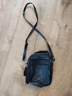 2 Nieuwe Echt Leren Heren Schoudertassen Voor 17,50 P. Stuk, Ophalen of Verzenden, Nieuw, Zwart, Leer