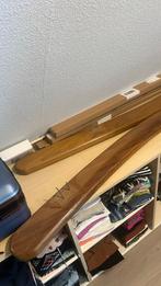 Iroko houten trapleuningen, Ophalen, Gebruikt, 2 tot 4 meter