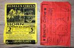 Circus Benelux entree bonnen (2003), Tickets en Kaartjes, Eén persoon, Ticket of Toegangskaart