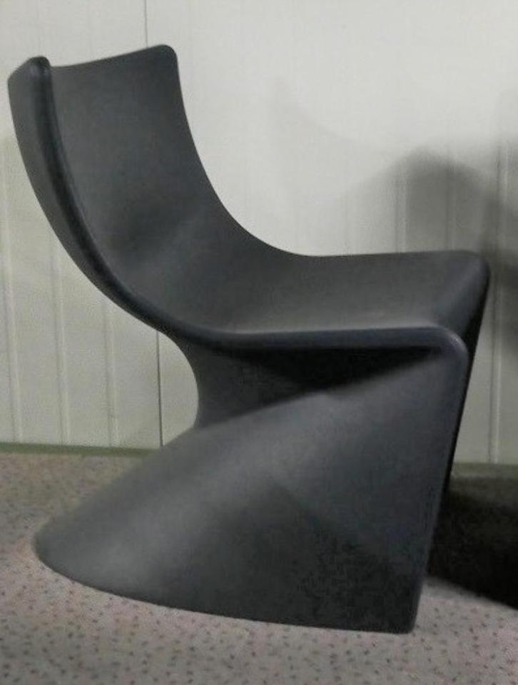 Stoel Space, Showroommodel, voor binnen en buiten, Huis en Inrichting, Stoelen, Nieuw, Eén, Kunststof, Blauw, Ophalen