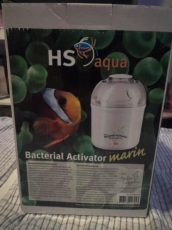 HS Aqua Bacterial Activator Marine nieuw + Bacteriestarter, Dieren en Toebehoren, Vissen | Aquaria en Toebehoren, Nieuw, Gevuld zeewateraquarium