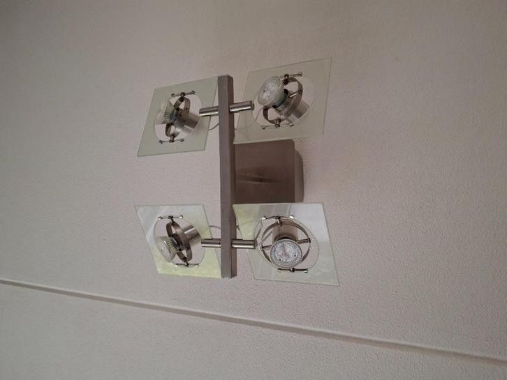 Ikea Fuga lamp/spots, Huis en Inrichting, Lampen | Spots, Gebruikt, Plafondspot of Wandspot, Metaal of Aluminium, Halogeen, Ophalen
